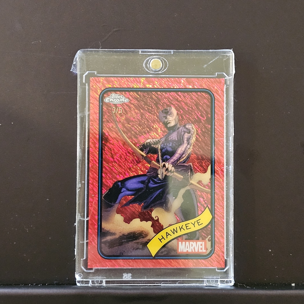 2025 Topps Chrome Marvel HAWKEYE 3/5